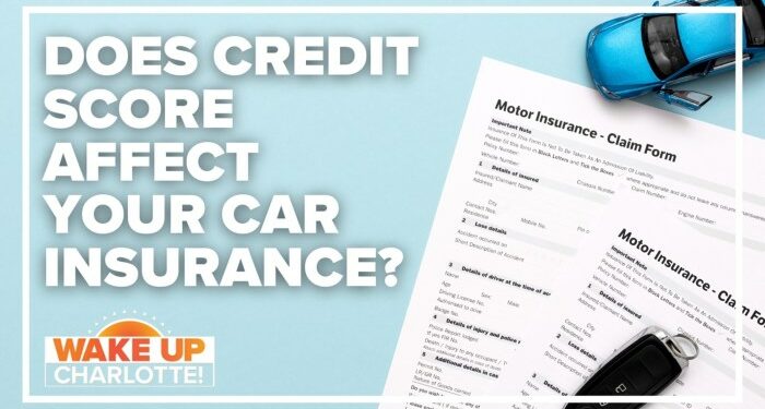 Does credit score affect car insurance? | wcnc.com